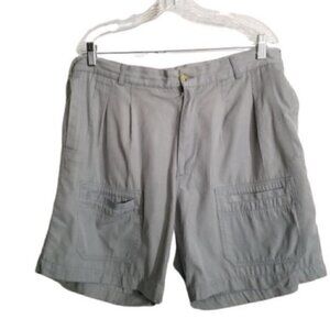 Vintage PATRICIAN Grey Men's Cargo Shorts